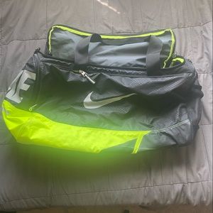 Neon Nike Travel Bag